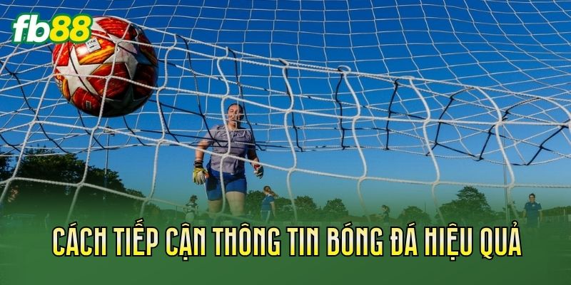 Cách tiếp cận thông tin bóng đá hiệu quả