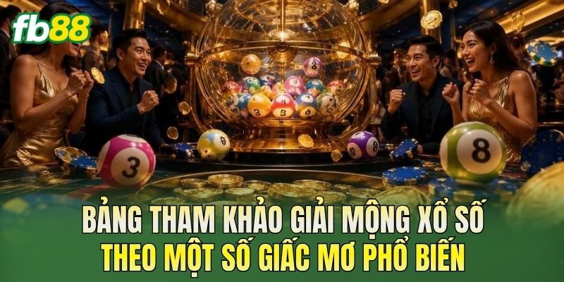 Giải Mộng Xổ Số: Giải Mã Ý Nghĩa Giấc Mơ Chuẩn Nhất 3 Bảng tham khảo giải mộng xổ số theo một số giấc mơ phổ biến